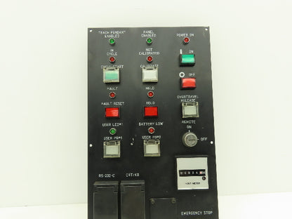 Fanuc A05B-2051-C126 Operator Control Panel w/Hour Meter RS-232-C