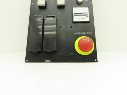 Fanuc A05B-2051-C126 Operator Control Panel w/Hour Meter RS-232-C