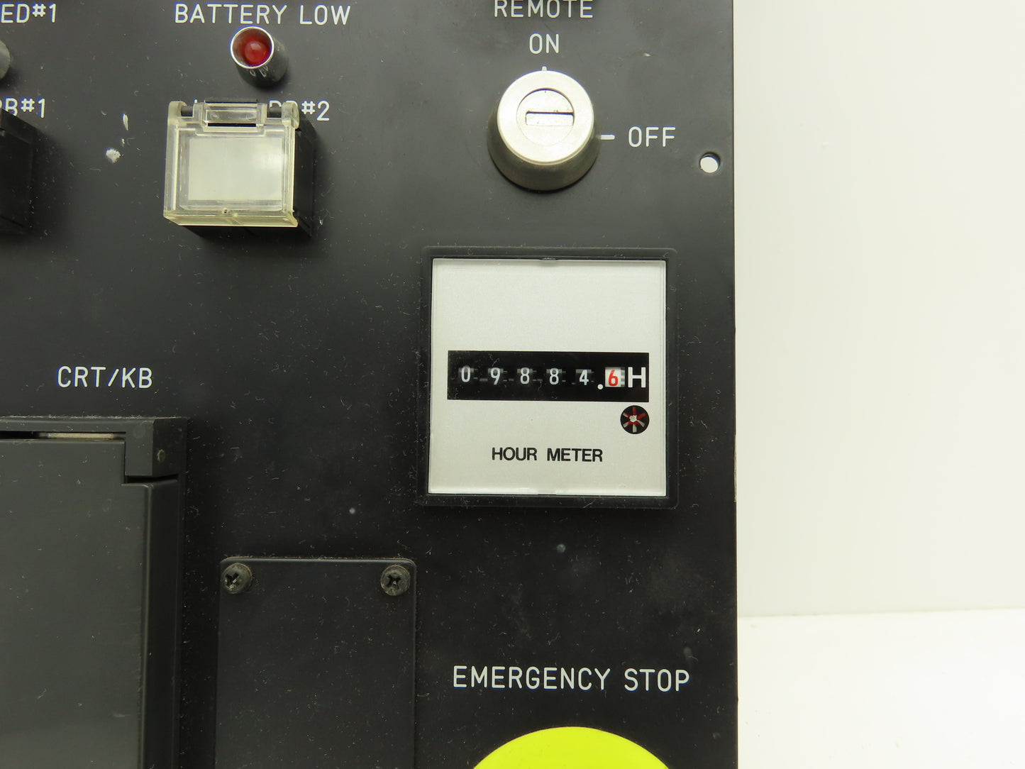 Fanuc A05B-2051-C126 Operator Control Panel w/Hour Meter RS-232-C