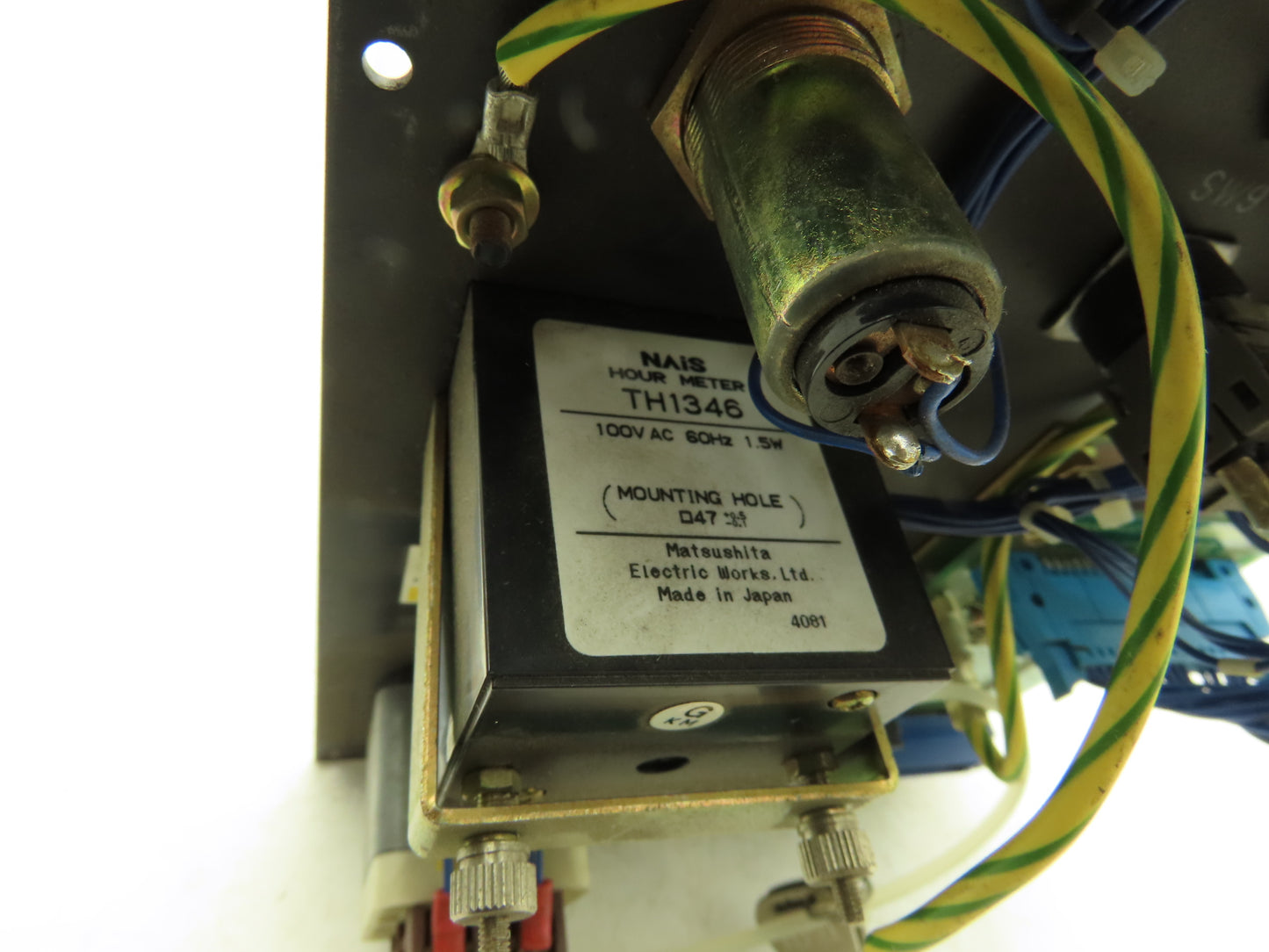 Fanuc A05B-2051-C126 Operator Control Panel w/Hour Meter RS-232-C