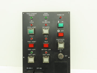 Fanuc A05B-2051-C126 Operator Control Panel RS-232-C
