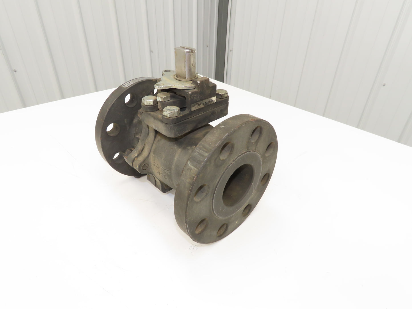 Flow-Tek F30 2-1/2" Class300 Flanged 2pc WCB Body Ball Valve 740psi 316SS Ball