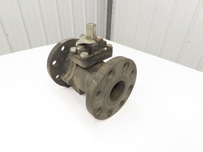 Flow-Tek F30 2-1/2" Class300 Flanged 2pc WCB Body Ball Valve 740psi 316SS Ball