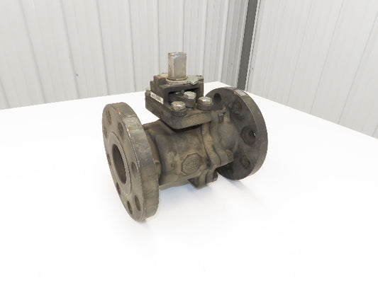 Flow-Tek F30 2-1/2" Class300 Flanged 2pc WCB Body Ball Valve 740psi 316SS Ball
