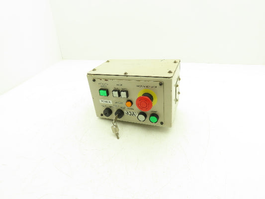 Yaskawa JZRCR-XPB01 Motoman Servo Robot Remote Operator Panel w/Keys