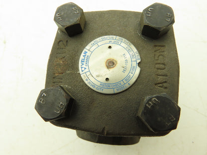 Velan 2637-159-118 W-2034B-02TY 1" Spring Loaded Piston Check Valve Forged