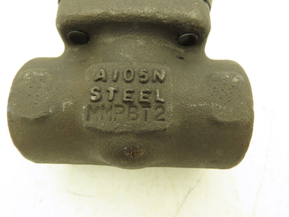 Velan 2637-159-118 W-2034B-02TY 1" Spring Loaded Piston Check Valve Forged