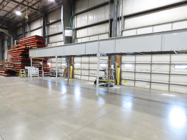 Hytrol BPC 43"x 65' Slider Bed Conveyor 41" Belt 7.5Hp 3PH Center Drive 170fpm