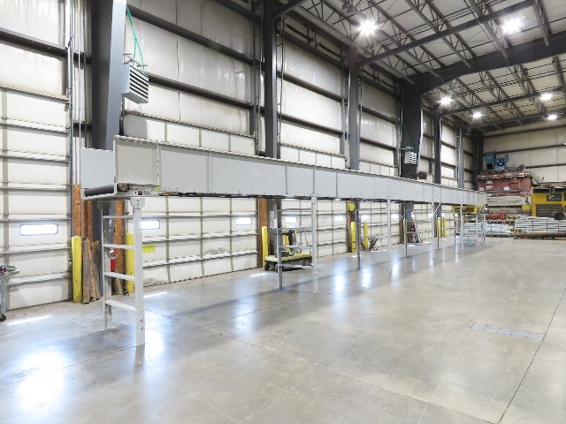 Hytrol BPC 43"x 65' Slider Bed Conveyor 41" Belt 7.5Hp 3PH Center Drive 170fpm