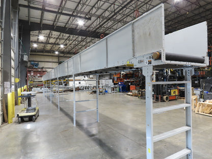 Hytrol BPC 43"x 65' Slider Bed Conveyor 41" Belt 7.5Hp 3PH Center Drive 170fpm