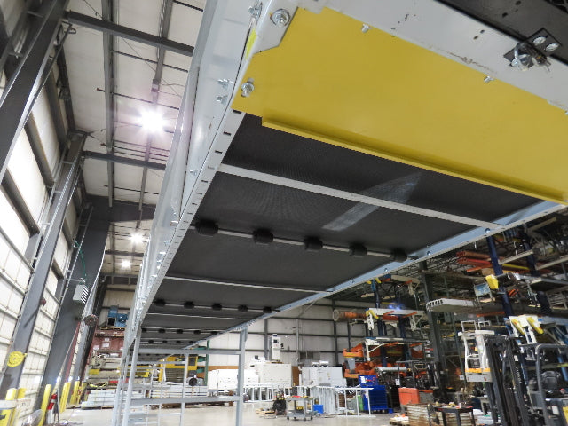 Hytrol BPC 43"x 65' Slider Bed Conveyor 41" Belt 7.5Hp 3PH Center Drive 170fpm