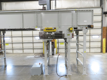 Hytrol BPC 43"x 65' Slider Bed Conveyor 41" Belt 7.5Hp 3PH Center Drive 170fpm