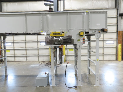 Hytrol BPC 43"x 65' Slider Bed Conveyor 41" Belt 7.5Hp 3PH Center Drive 170fpm