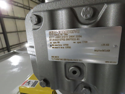 Hytrol BPC 43"x 65' Slider Bed Conveyor 41" Belt 7.5Hp 3PH Center Drive 170fpm