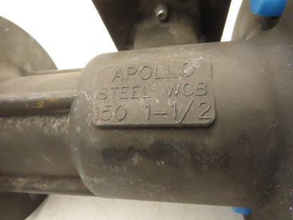 Apollo Conbraco 72-108-01 1-1/2" Class 150 Flanged Ball Valve WCB RTFE