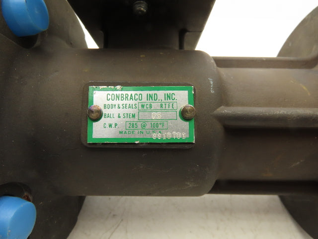 Apollo Conbraco 72-108-01 1-1/2" Class 150 Flanged Ball Valve WCB RTFE