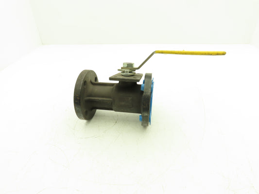 Apollo Conbraco 72-108-01 1-1/2" Class 150 Flanged Ball Valve WCB RTFE