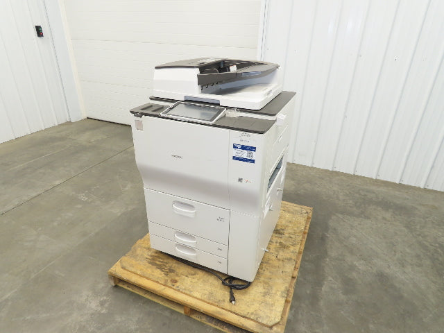Ricoh Aficio MP 9003 Laser Mono BW Printer Copier Scan Duplex 90PPM Touch Screen