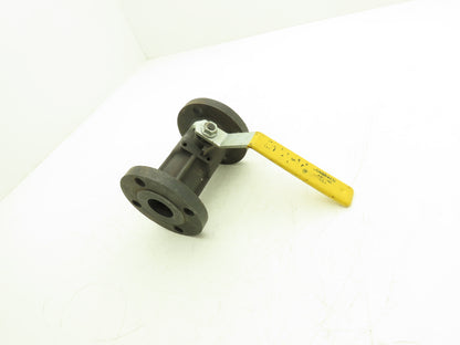 Apollo Conbraco 72-108-01 1-1/2" Class 150 Flanged Ball Valve WCB RTFE