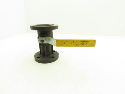 Apollo Conbraco 72-108-01 1-1/2" Class 150 Flanged Ball Valve WCB RTFE