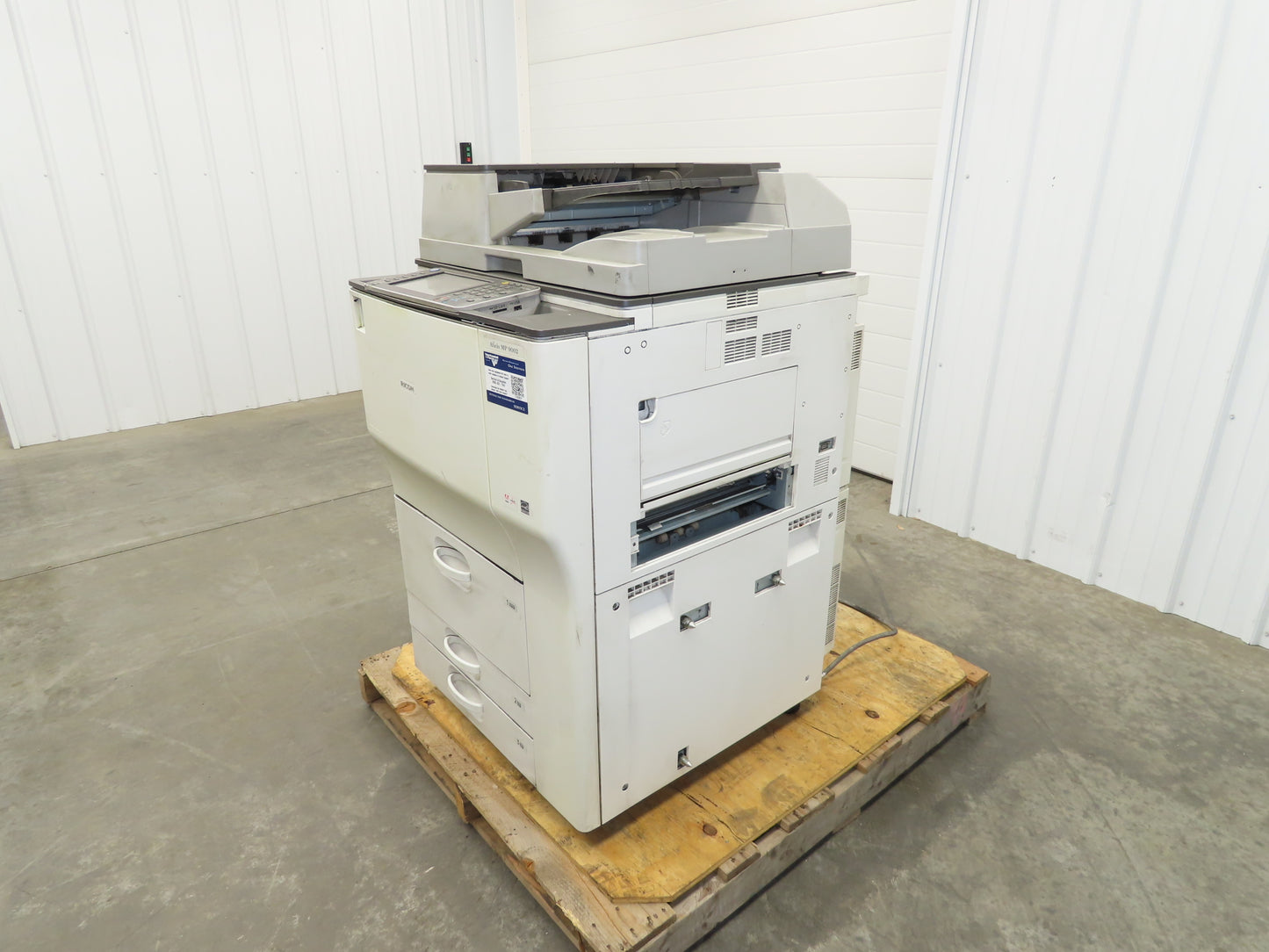 Ricoh Aficio MP 9002 Laser Mono BW Printer Copier Scan Duplex 90PPM Touch Screen