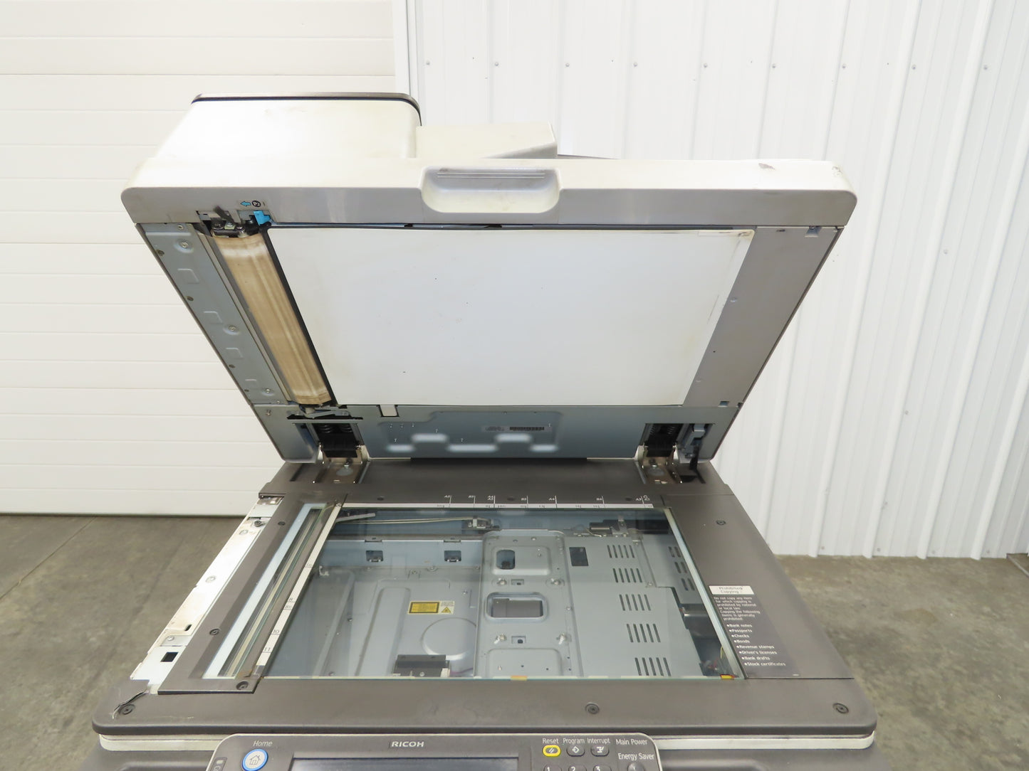Ricoh Aficio MP 9002 Laser Mono BW Printer Copier Scan Duplex 90PPM Touch Screen