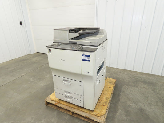 Ricoh Aficio MP 9002 Laser Mono BW Printer Copier Scan Duplex 90PPM Touch Screen