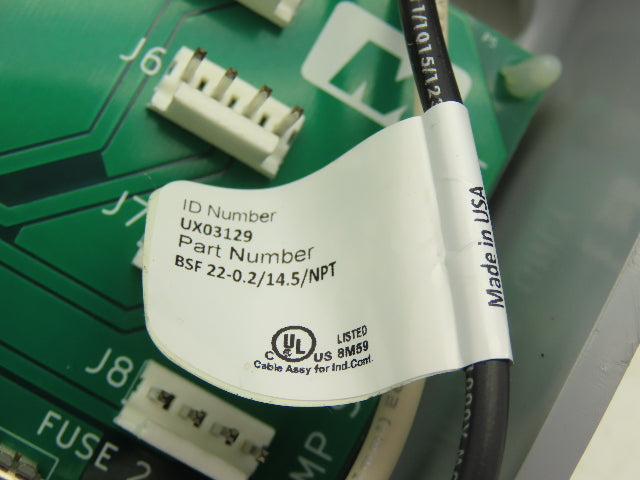 Mantissa Conveyor 000-120-17 Control Board Junction Box - Package Sorter Tipper