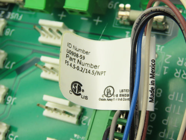 Mantissa Conveyor 000-120-17 Control Board Junction Box - Package Sorter Tipper