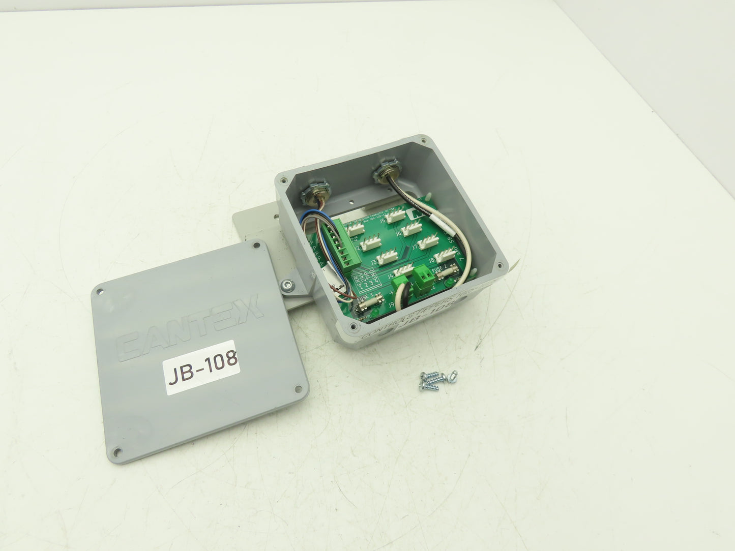 Mantissa Conveyor 000-120-17 Control Board Junction Box - Package Sorter Tipper