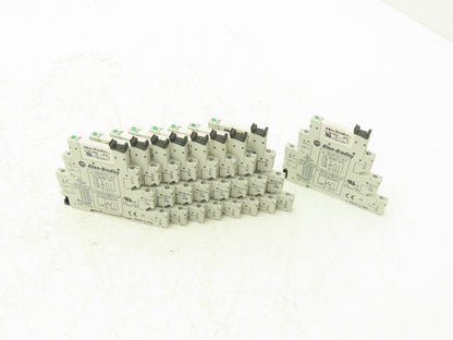 Allen-Bradley 700-HLT1Z Terminal Block Relay 700-HLS1Z24 Ser A 24V Coil Lot of 9