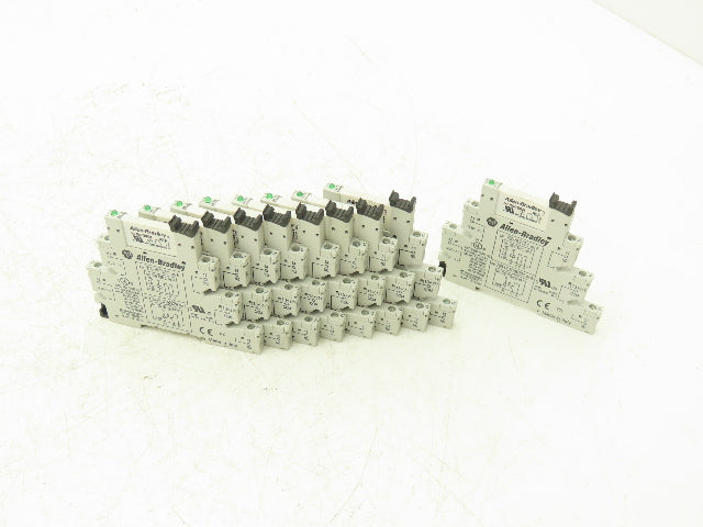 Allen-Bradley 700-HLT1Z Terminal Block Relay 700-HLS1Z24 Ser A 24V Coil Lot of 9