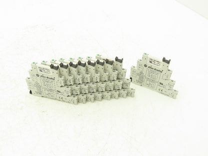 Allen-Bradley 700-HLT1Z Terminal Block Relay 700-HLS1Z24 Ser A 24V Coil Lot of 9