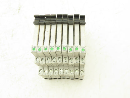Allen-Bradley 700-HLT1Z Terminal Block Relay 700-HLS1Z24 Ser A 24V Coil Lot of 9