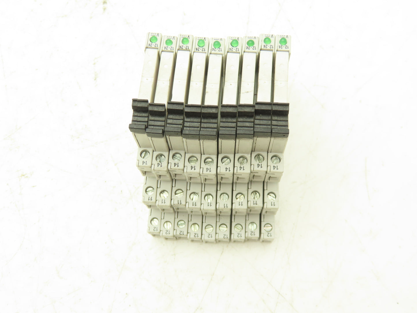 Allen-Bradley 700-HLT1Z Terminal Block Relay 700-HLS1Z24 Ser A 24V Coil Lot of 9