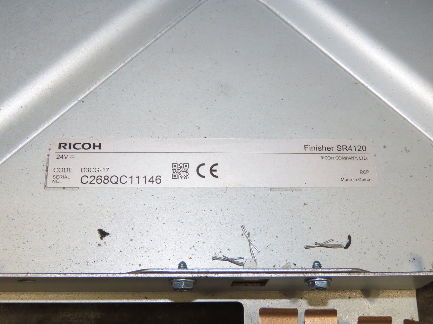 Ricoh Aficio SR4120 Finisher MP 9003SP Laser Printer Stapler Multi Tray Sorter