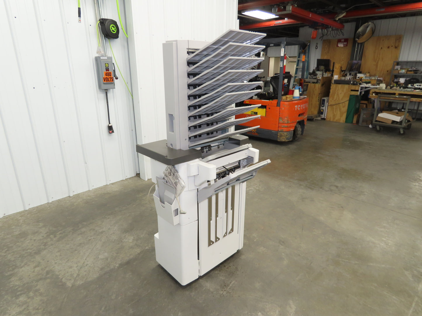 Ricoh Aficio SR4120 Finisher MP 9003SP Laser Printer Stapler Multi Tray Sorter