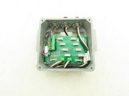 Mantissa Conveyor 000-120-17 Control Board Junction Box - Package Sorter Tipper