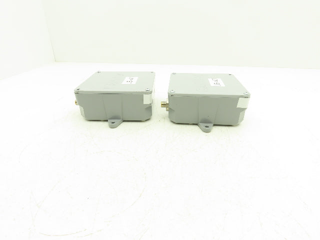 Mantissa Conveyor 000-120-17 Control Board Junction Box Package Tipper Lot of 2