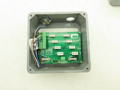 Mantissa Conveyor 000-120-17 Control Board Junction Box Package Tipper Lot of 2