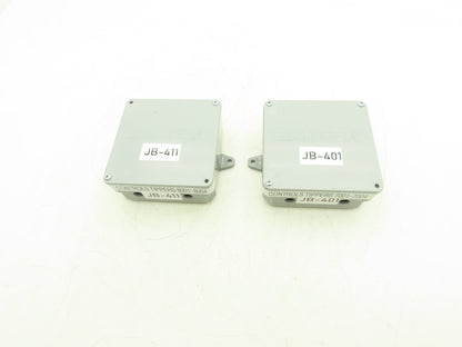 Mantissa Conveyor 000-120-17 Control Board Junction Box Package Tipper Lot of 2