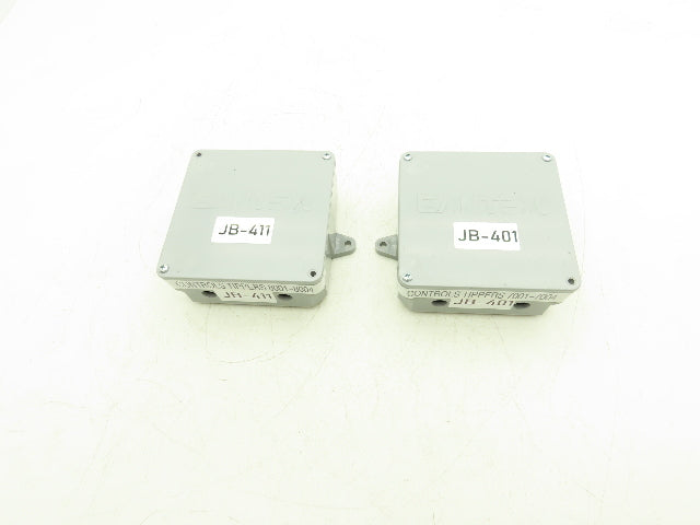 Mantissa Conveyor 000-120-17 Control Board Junction Box Package Tipper Lot of 2