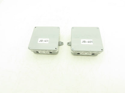 Mantissa Conveyor 000-120-17 Control Board Junction Box Package Tipper Lot of 2