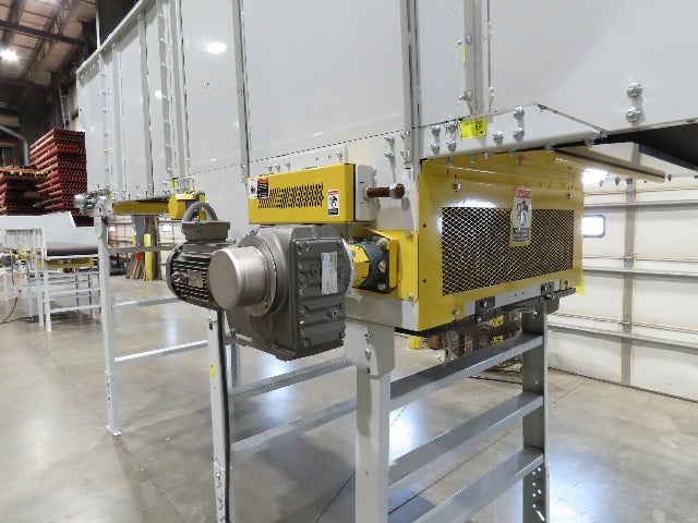 Hytrol BPC 43"x 43' Slider Bed Conveyor 41" Belt 3Hp 3PH Center Drive 60fpm