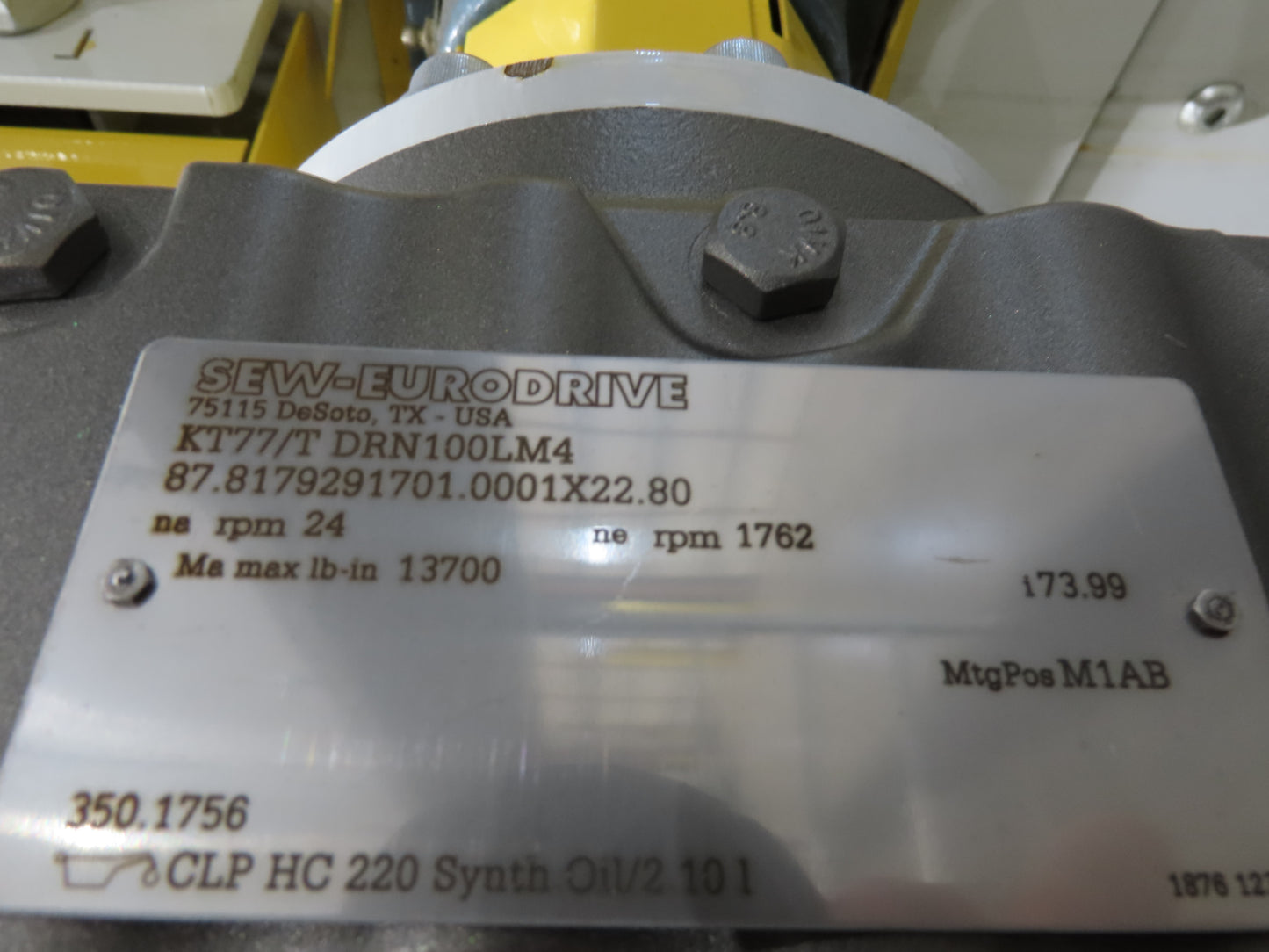 Hytrol BPC 43"x 43' Slider Bed Conveyor 41" Belt 3Hp 3PH Center Drive 60fpm