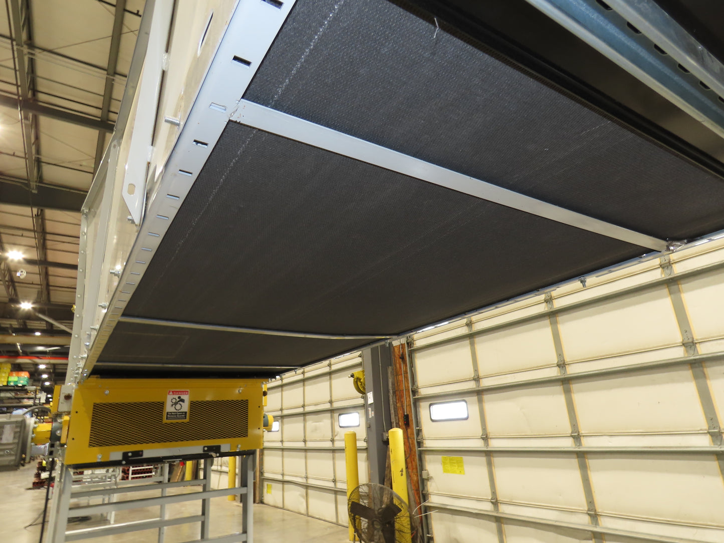 Hytrol BPC 43"x 43' Slider Bed Conveyor 41" Belt 3Hp 3PH Center Drive 60fpm