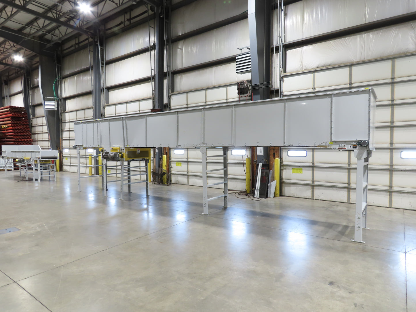 Hytrol BPC 43"x 43' Slider Bed Conveyor 41" Belt 3Hp 3PH Center Drive 60fpm