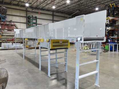 Hytrol BPC 43"x 43' Slider Bed Conveyor 41" Belt 3Hp 3PH Center Drive 60fpm