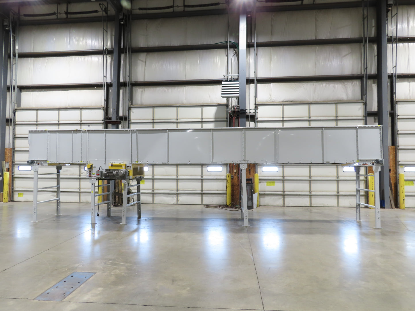 Hytrol BPC 43"x 43' Slider Bed Conveyor 41" Belt 3Hp 3PH Center Drive 60fpm