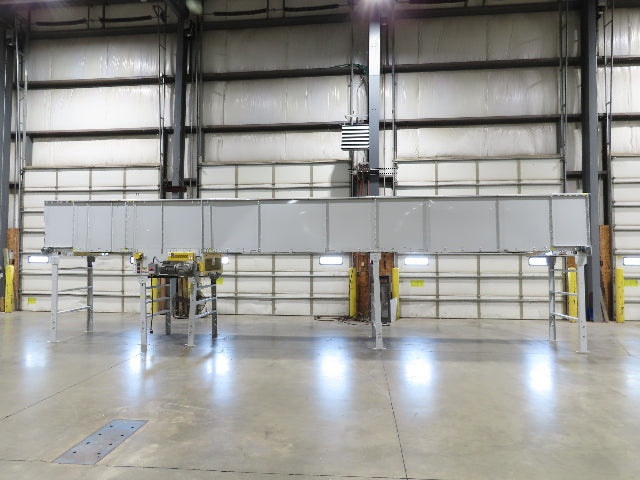 Hytrol BPC 43"x 43' Slider Bed Conveyor 41" Belt 3Hp 3PH Center Drive 60fpm